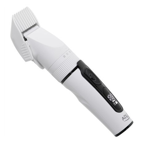 Adler | Hair Clipper with LCD Display | AD 2839 | Cordless | Number of length steps 6 | White/Black - 4